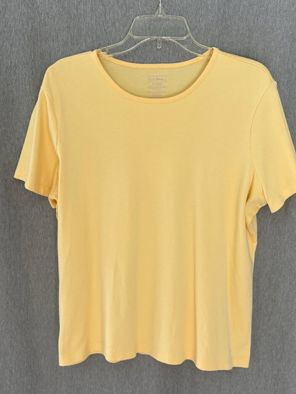 LL BEAN Womens Supima Cotton Short Sleeve Top